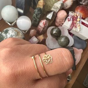 Dainty Real 18k Saudi Gold Ring